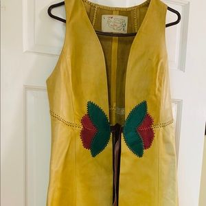 Vintage Char 1970 Boho Duster vest